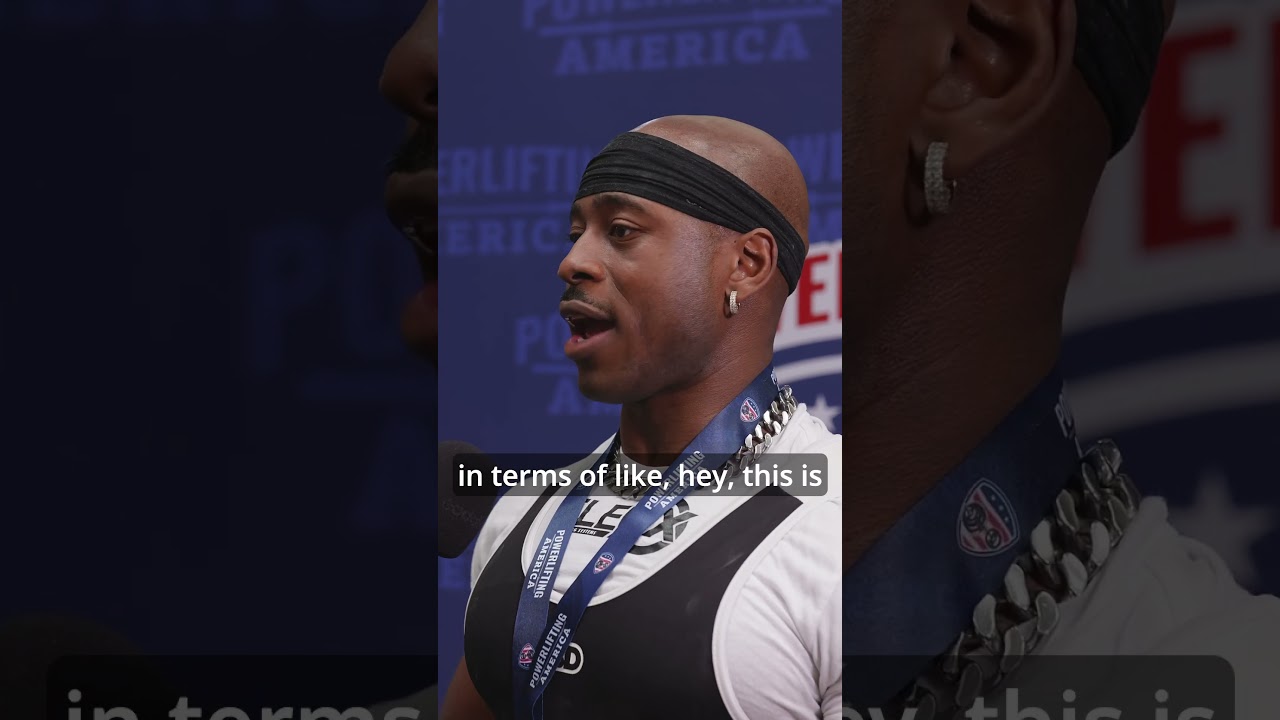 Russel Orhii at #Powerlifting America Nationals, 860kg @ 83kg - on his future plans @RusselOrhii👀