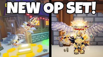 NEW DIVINITY SET IS CRAZY OP! - Roblox Pixel Blade