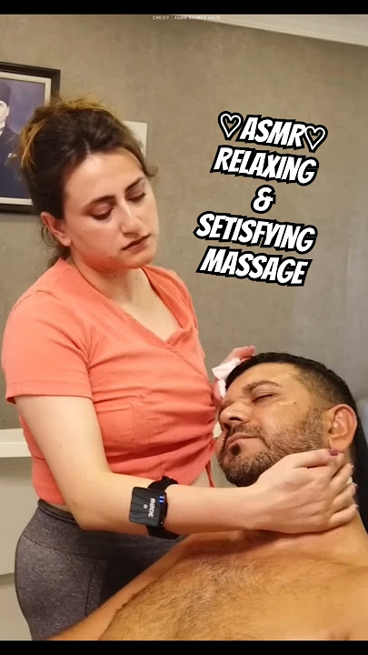 💈ASMR Body Massage  , Setisfying #asmrsounds #massage  #asmr