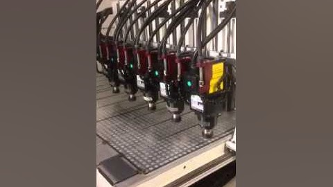 5 Head Axyz Cnc Router 5010