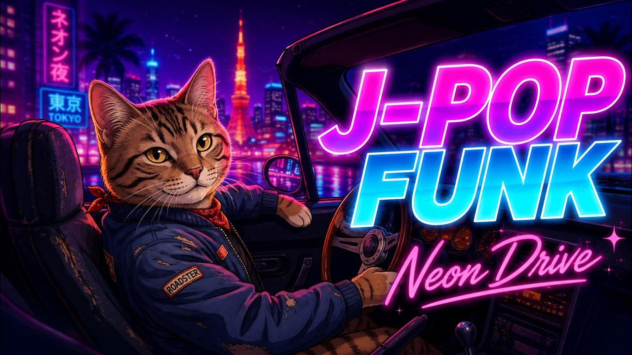 🌃 80s J-Pop Funk | Neon Night Drive • Japanese City Pop Mix (1