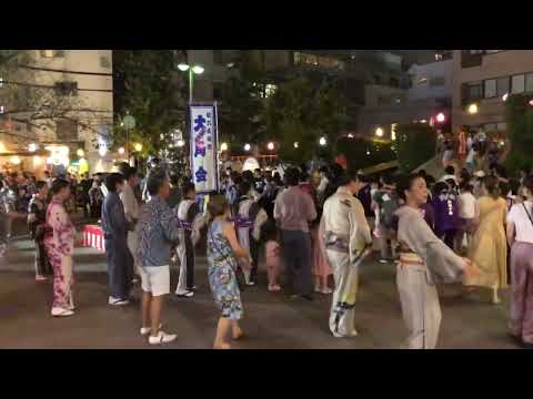 炭坑節 ①　盆踊り　麻布十番 網代公園 20230916