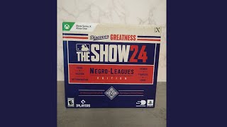 UNBOXING MLB The Show 2024: Negro Leagues Edition - YouTube