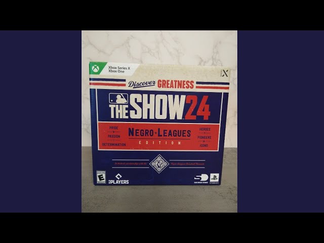 UNBOXING MLB The Show 2024: Negro Leagues Edition - YouTube