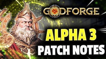 Godforge Alpha Wave 3 Patch Notes: Bleeds, Bosses & Balance!