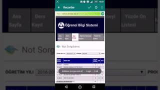 Obisis Not Bildirimi Almak