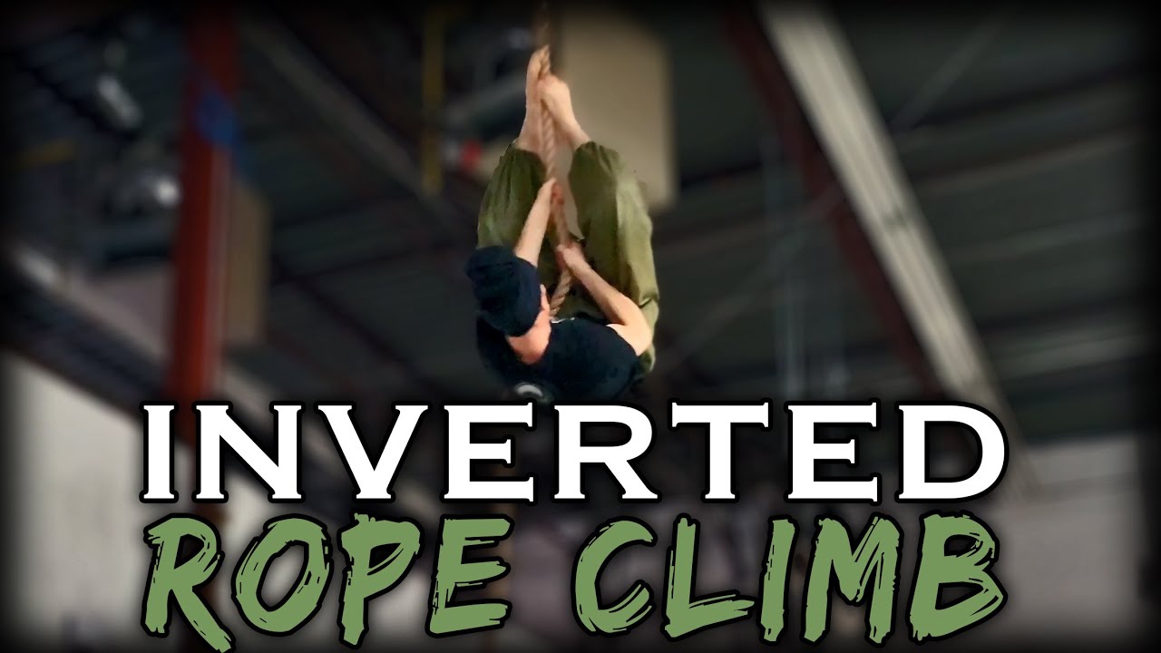 Inverted Rope Climb (Natural Movement Skill) - YouTube