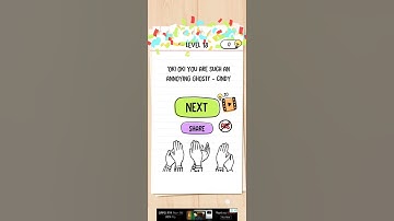 Brain Test 2 Fitness with Cindy Level 18 // She mustn