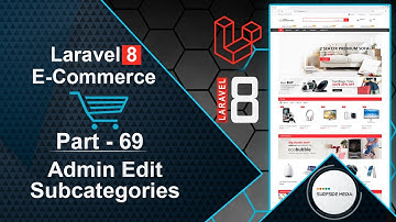 Laravel 8 E-Commerce - Admin Edit Subcategories