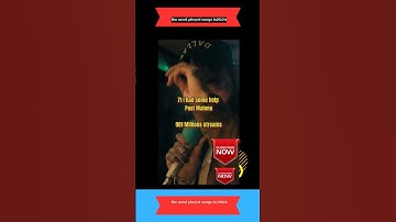 Thumbnail of TOP TEN MOST PLAYED SONGS IN 2O24 - i had some help post malone