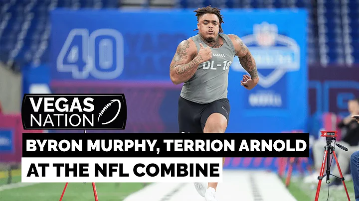 Terrion Arnold, Byron Murphy II at the NFL Combine