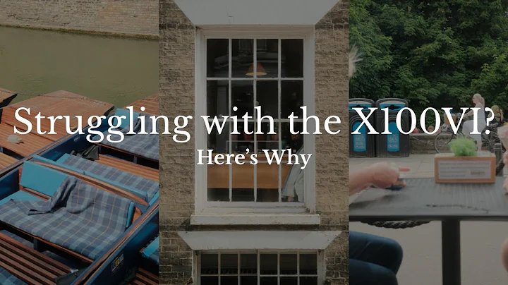 Why You’re Not Getting Great Photos from Your X100VI (Yet)
