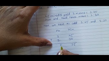 Problem set 45 question 2to6  l  Chapter-10 Measuring Time  l   Standard 5th  Maths