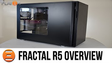 Fractal Design Define R5 Black Window Video Overview - Play3r