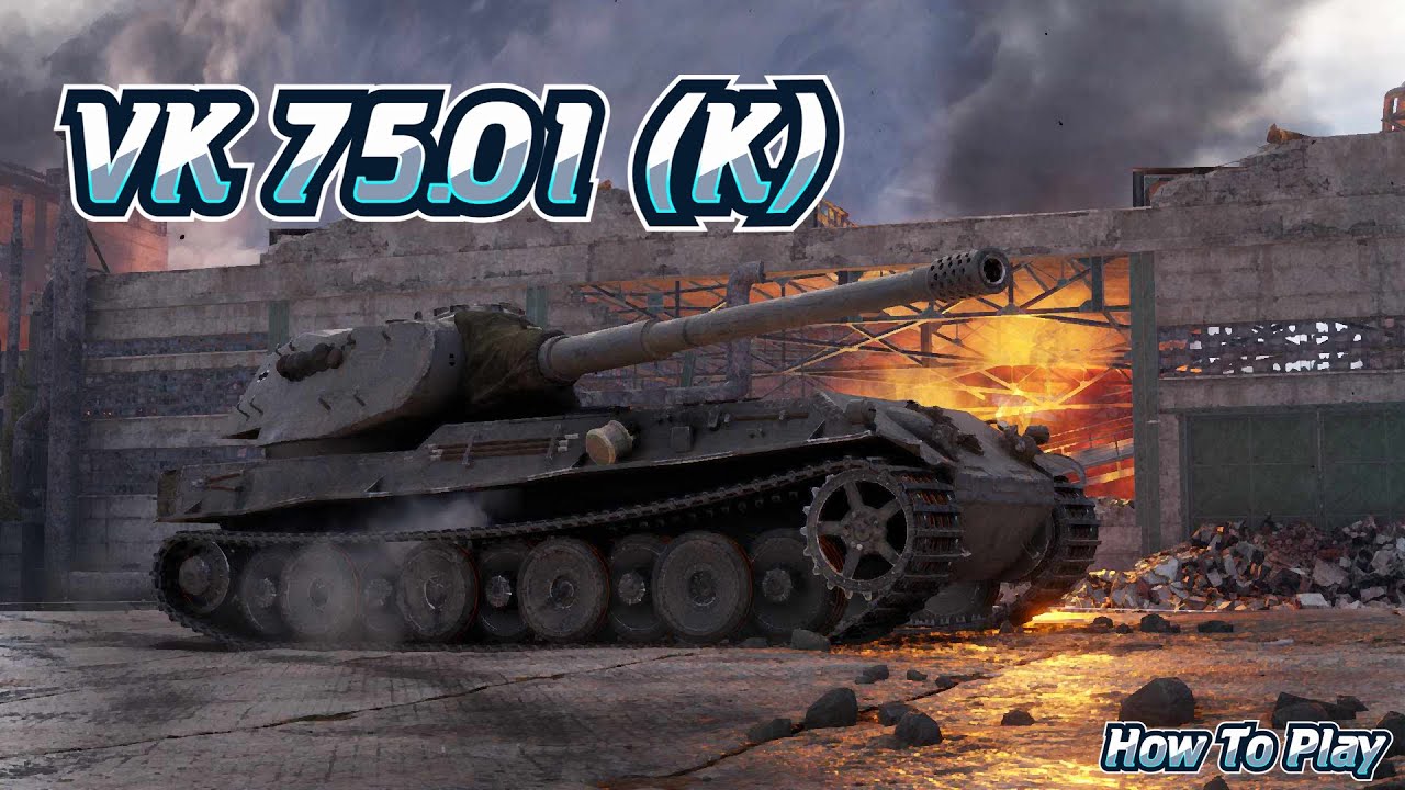 VK 75.01 (K) - 4 Frags, 7k Damage - Nice Farm!!!