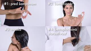 4 Spôsoby Použitia - Gliss Masky Na Vlasy 4V1 S Proteínom