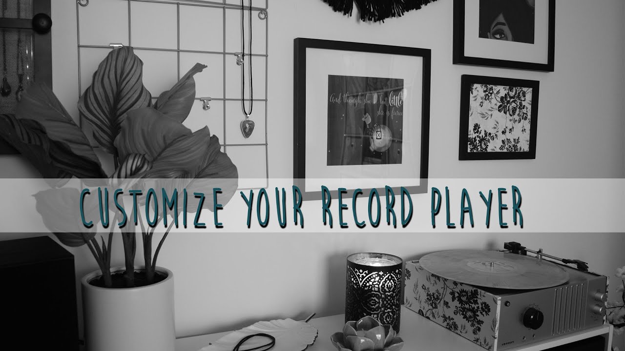 DIY Custom Record Player YouTube
