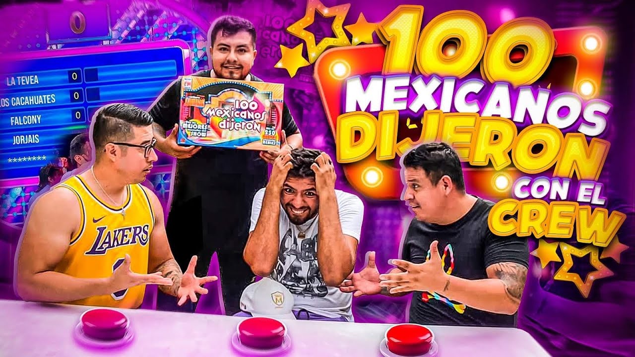 😱100 MEXICANOS DIJERON CON EL CREW🔥