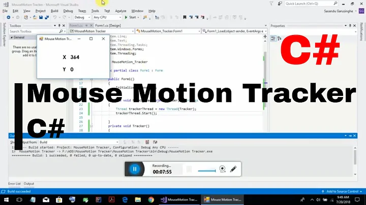 C# how to get ON SCREEN MOUSE POSITION