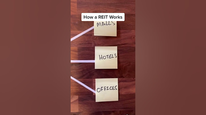 How a REIT (Real Estate Investment Trust) Works! Explained.