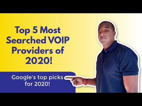 Top 5 Most Popular VOIP Service Providers 2020