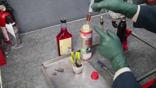 Bench Cleaning Bosch Gas Engine Fuel Injectors: Part 1 C.I.S. Backflush