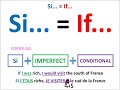 French grammar  si clauses hlps