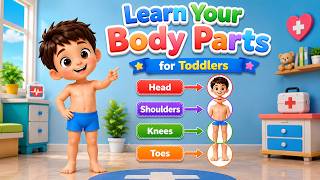 Learn Your Body Parts for Toddlers | Body Parts Name for Kids | Toddler Learning Video