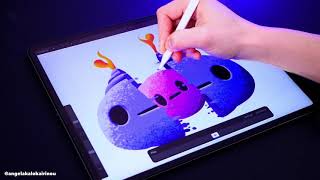 How to make a DOODLE Animation on Procreate 5 | iPad Pro