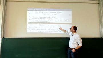 Temporal Difference Learning (Lecture 05,  Summer 2023)