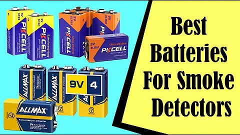 Best Batteries For Smoke Detectors | Smoke Alarm Replacement Batteries