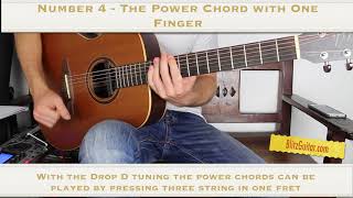 Video thumbnail of "The 6 Things you will Probably Play in Drop D | Fingerstyle Guitar"