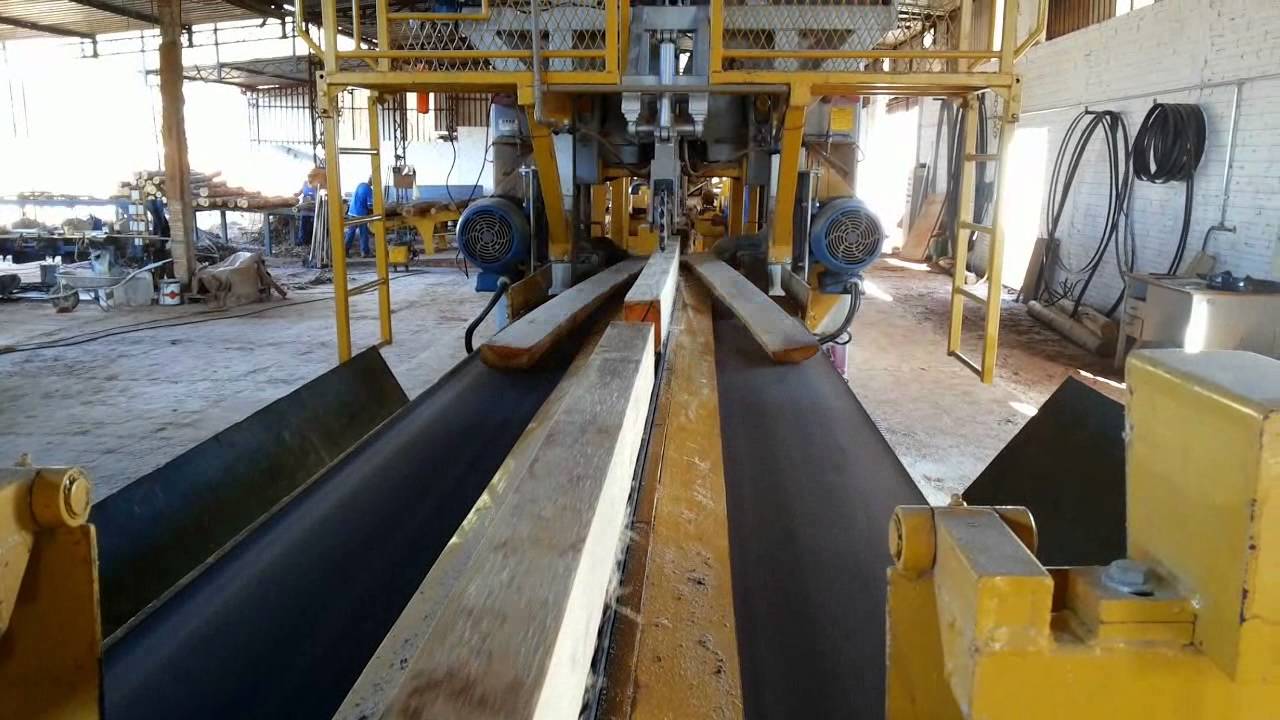 Eucaliptus Sawmill with Twin Bandsaw GFORCE Inglês