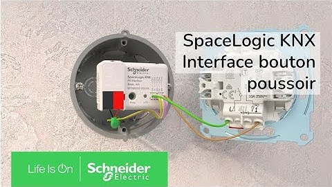KNX : interface bouton poussoir | Schneider Electric