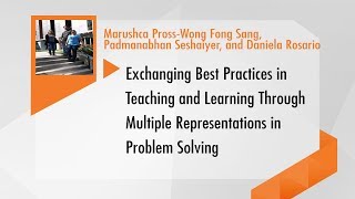 Exchanging Best Practices in Teaching and Learning