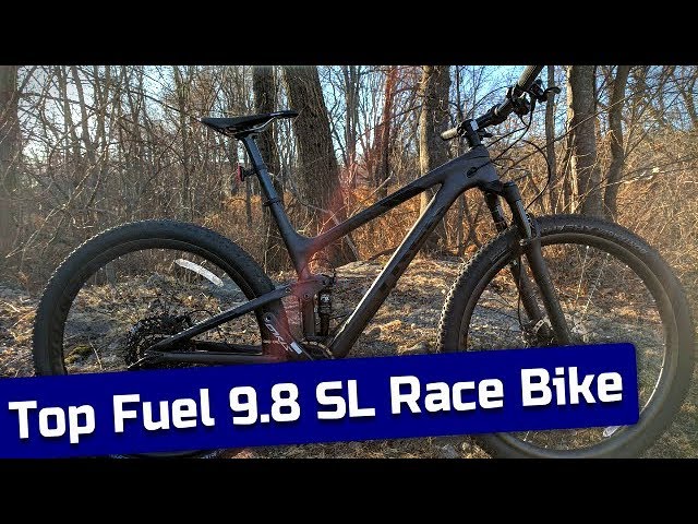 XC MTB Race - Trek Top Fuel 9 8 SL Carbon Bike Feature Review and - YouTube