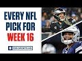 Brady Quinn and Pete Prisco make EVERY WEEK 16 NFL Pick ...