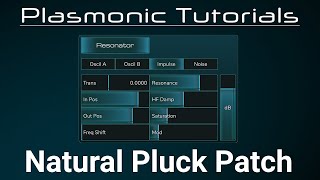 Plasmonic Tutorials: Natural Plucked String