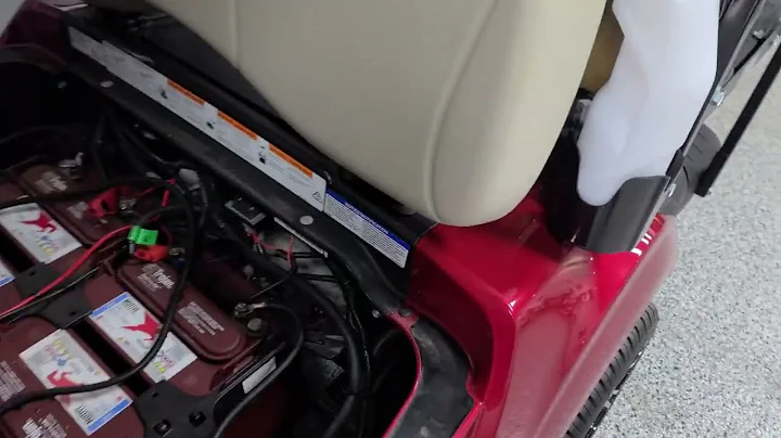 Yamaha Drive² Electric Golf Cart Serial Number Location