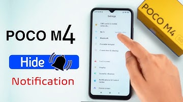 How to Hide Notification Content in Poco M4 | Poco M4 Lock Screen Notification Hide Settings
