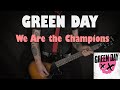 GREEN DAY - We Are the Champions - GUITAR COVER