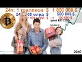 Формула будущей цены BITCOIN. Заработай !!! Все Биткоины уже стоят 1 000 000 000 000 $