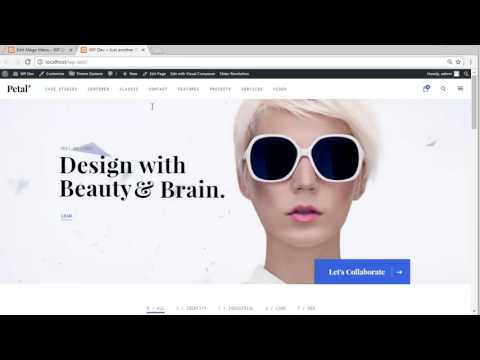 Build Mega Menus with Visual Composer