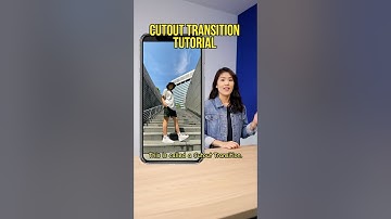 Outfit change, but make it magic ✨ Level up your fashion edits with this cutout transition! #inshot