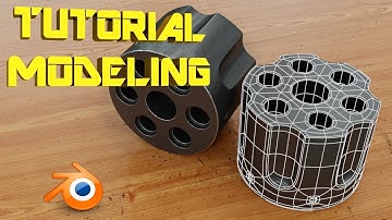 Modeling of revolver cylinder