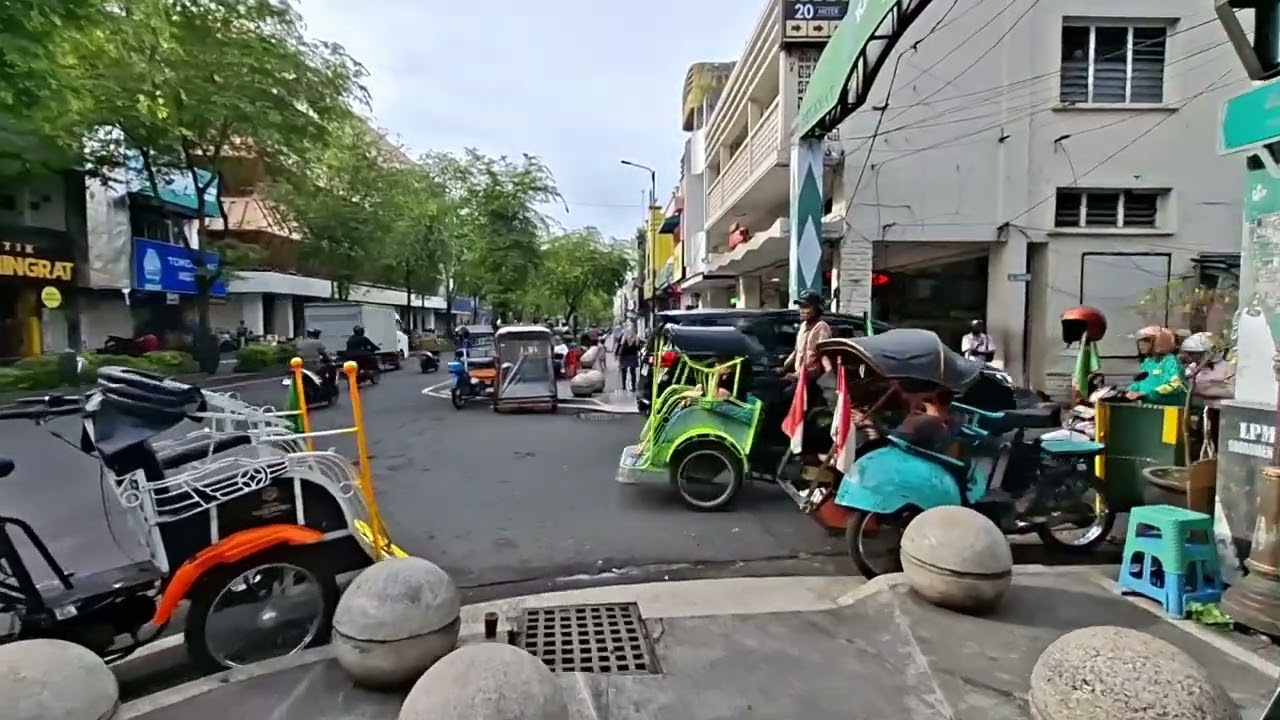 MENYAPA PAGI DI KAWASAN MALIOBORO, YOGYAKARTA 👌👍♥️