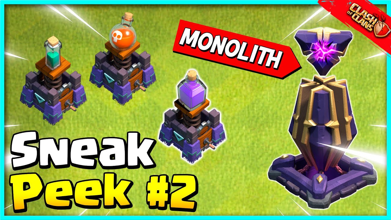 TH15 THE MONOLITH! Clash of Clans New Update Sneak Peek