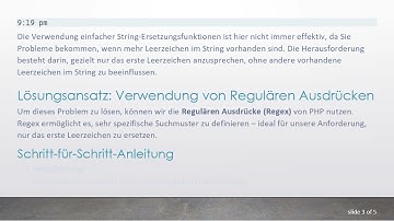 So führen Sie eine Regex-Ersetzung durch, um Datumsstrings in PHP zu formatieren