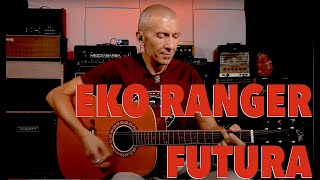 Massimo Varini presenta la Eko Ranger Futura Designed and Assembled in Italy Eko guitars