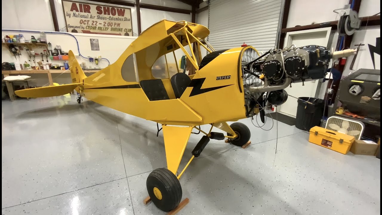 Got My New Engine Mounted On My J3 Cub (Update 37) YouTube